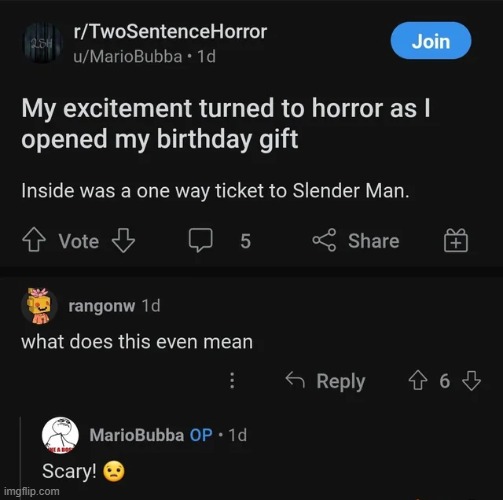 scary | image tagged in he didn't use a condom | made w/ Imgflip meme maker