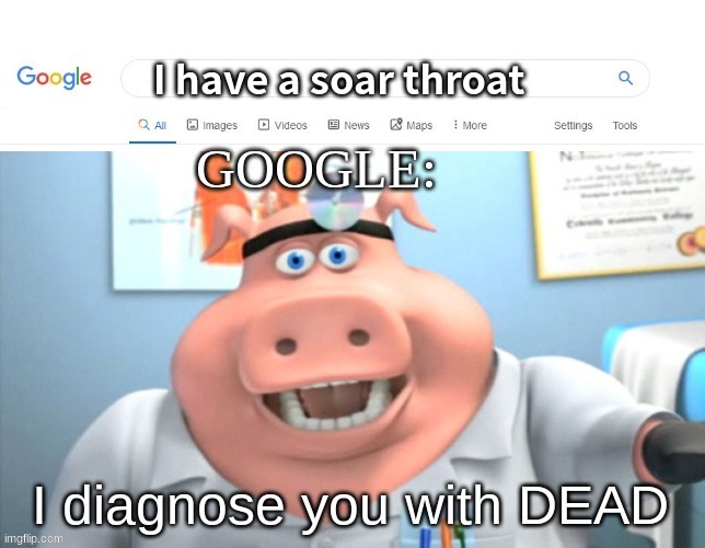 trust me im not dying | image tagged in i diagnose you with dead | made w/ Imgflip meme maker