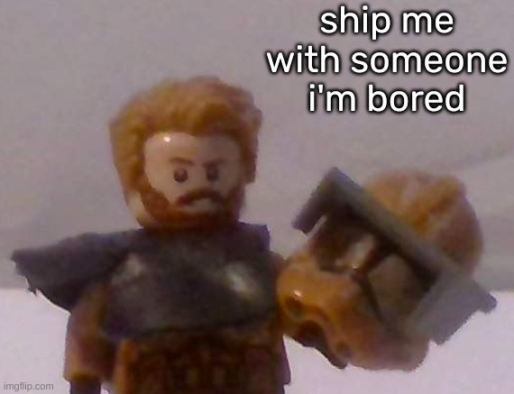 Doesn't have to be a user | ship me with someone i'm bored | image tagged in commander cross | made w/ Imgflip meme maker
