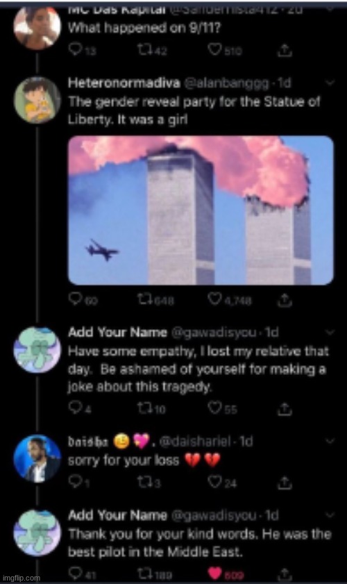 A template I found    :o | image tagged in 9/11,scary,memes,sad | made w/ Imgflip meme maker