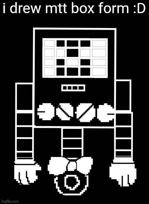 some cool sans pixel art of what i call the husk - Imgflip