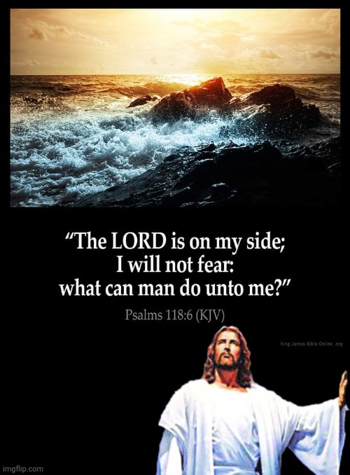 Psalms 118 quote | image tagged in bible verse,jesus christ | made w/ Imgflip meme maker