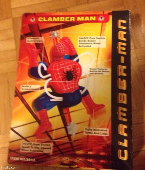 Clamber-man | image tagged in off brand,memes,funny | made w/ Imgflip meme maker