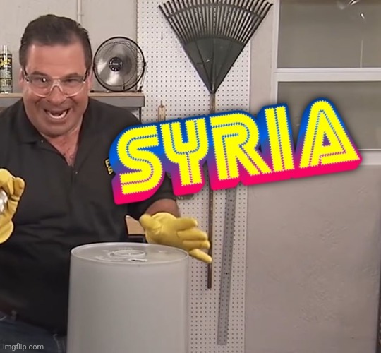 High Quality Phil Swift Syria (better) Blank Meme Template