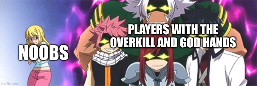 Noobs in Roblox slap battles seeing other players with OVERKILL or Gods Hand be like… | PLAYERS WITH THE OVERKILL AND GOD HANDS; NOOBS | image tagged in fairy tail lucy scared,roblox meme,slap battles,memes,fairy tail,roblox slap battles | made w/ Imgflip meme maker