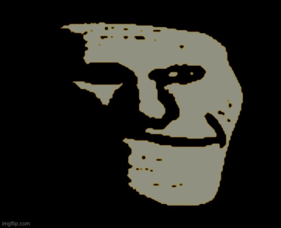 Depressed Troll Face | image tagged in depressed troll face | made w/ Imgflip meme maker