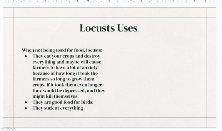 what i did on this school presentation so far | made w/ Imgflip meme maker