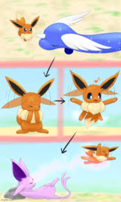 Random eevee used Fly | made w/ Imgflip meme maker