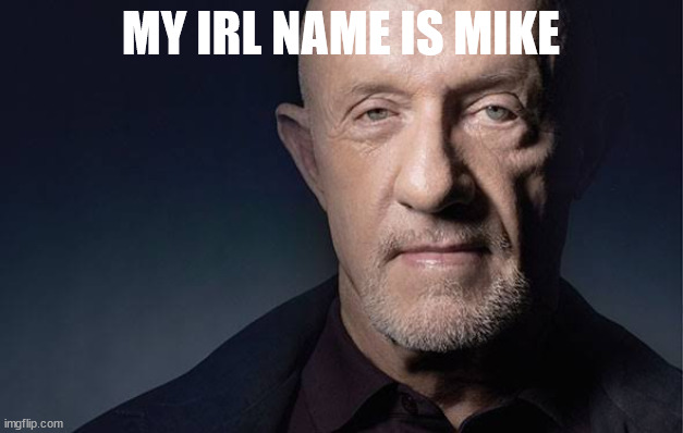 Kid named Mike | MY IRL NAME IS MIKE | image tagged in kid named | made w/ Imgflip meme maker