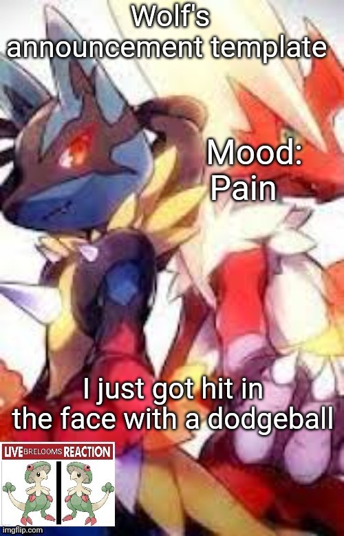 Pain; I just got hit in the face with a dodgeball | made w/ Imgflip meme maker