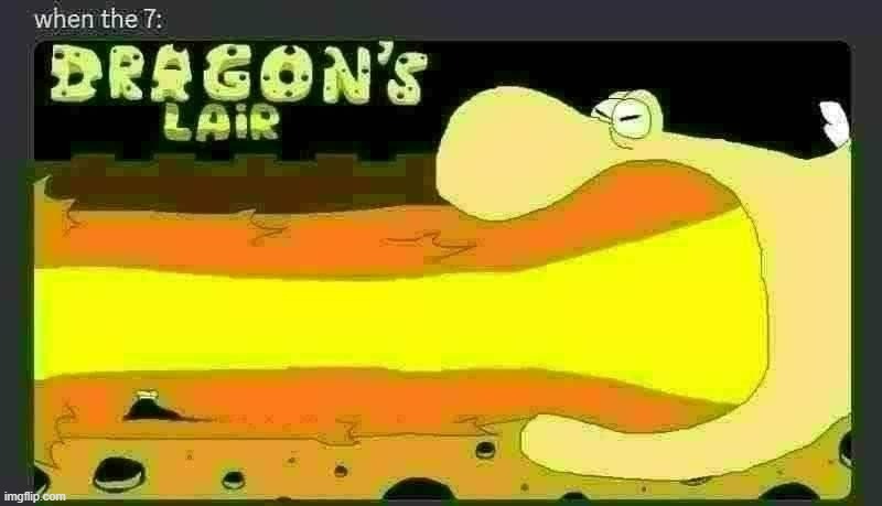 when the 7 | made w/ Imgflip meme maker