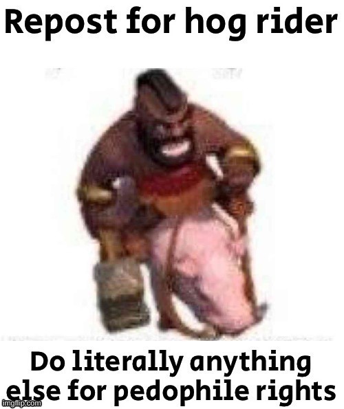 dong rider i mean hog rider totally definetely very much | made w/ Imgflip meme maker