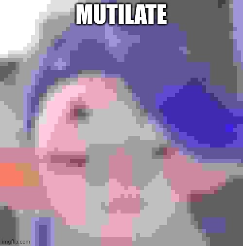 MUTILATE | made w/ Imgflip meme maker