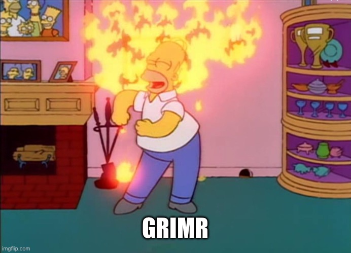 I am so smart smrt | GRIMR | image tagged in i am so smart smrt | made w/ Imgflip meme maker