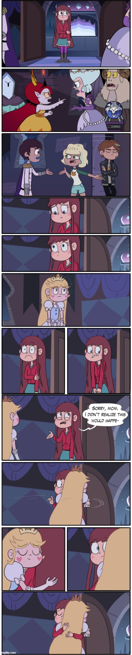 Ship War AU (Part 32) | image tagged in comics/cartoons,star vs the forces of evil | made w/ Imgflip meme maker