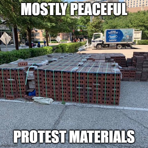 mostly peacefuk | MOSTLY PEACEFUL; PROTEST MATERIALS | image tagged in protest,protesters,peaceful,blm | made w/ Imgflip meme maker
