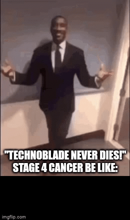 Technoblade never dies' Stage 4 cancer: - iFunny Brazil