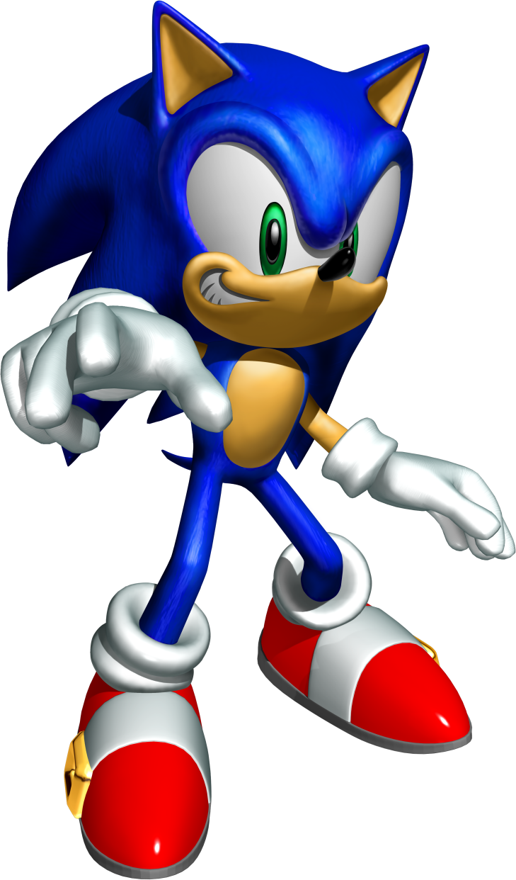 Dark Sonic (transparent) Meme Generator - Imgflip