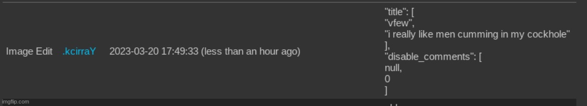 can we upgrade this guy's mod to owner | image tagged in change the title and i'm biting your nuts off,fuck you corrupt | made w/ Imgflip meme maker
