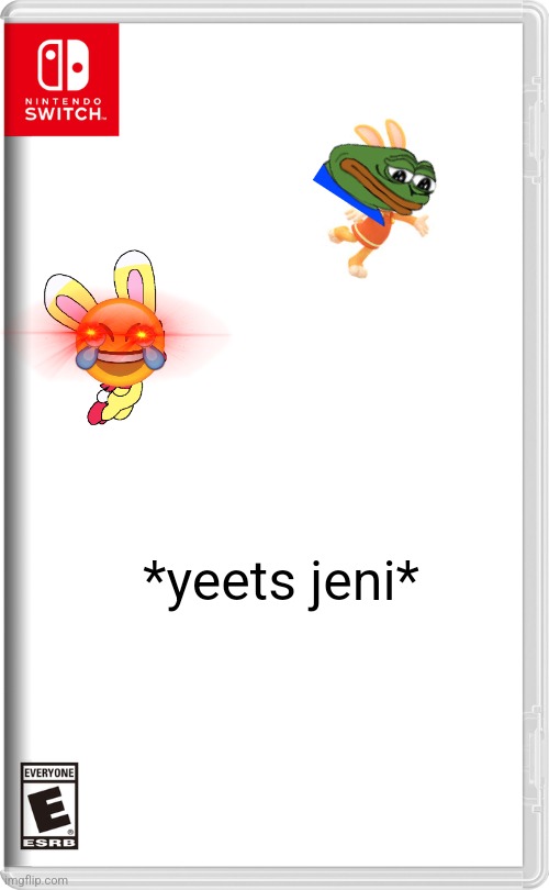 MARTHA YEETS JENI TO THE FRICKING HIGHWAY | *yeets jeni* | image tagged in nintendo switch,memes,yeet | made w/ Imgflip meme maker