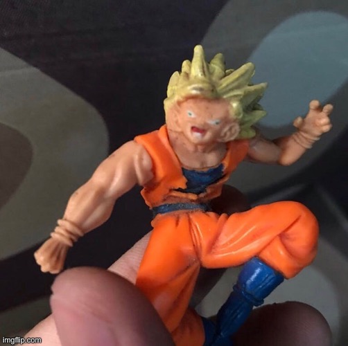 Goku’s Ugly brother | image tagged in off brand,memes,funny,goku | made w/ Imgflip meme maker