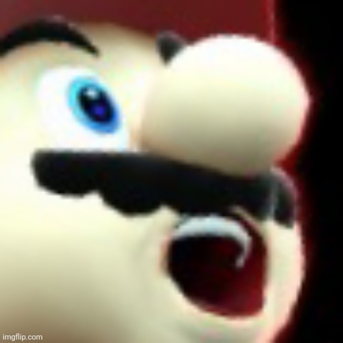 Surprised Mario | image tagged in surprised mario | made w/ Imgflip meme maker
