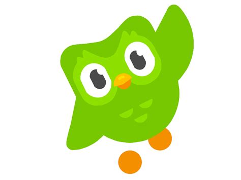 High Quality Duolingo Bird Blank Meme Template