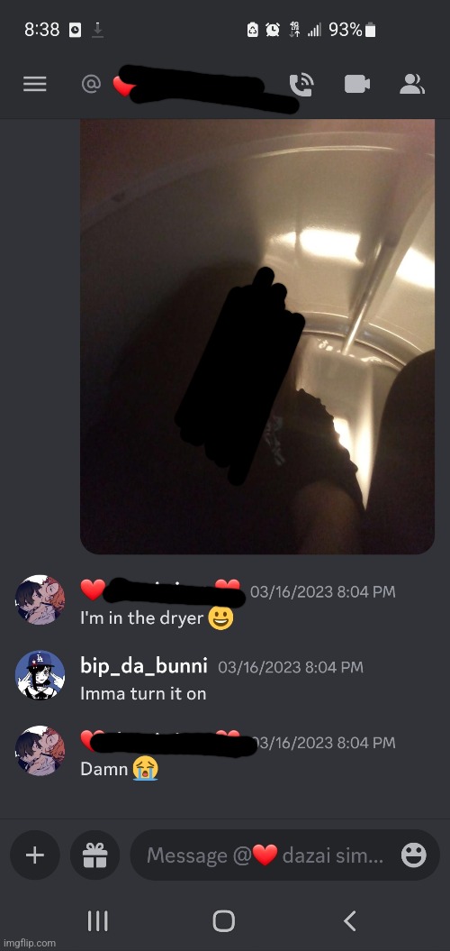 Yes he's actually in a dryer | made w/ Imgflip meme maker