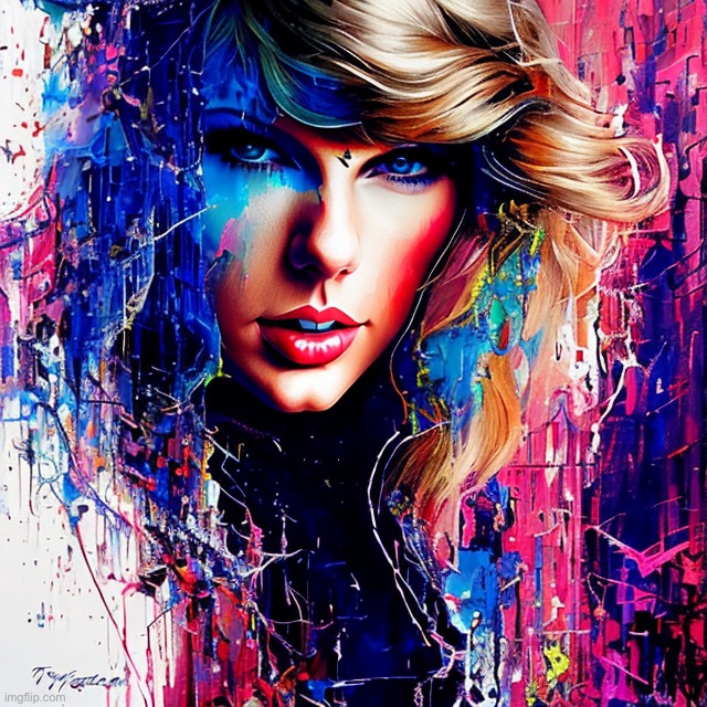 Taylor Swift anime AI | image tagged in taylor swift anime ai | made w/ Imgflip meme maker