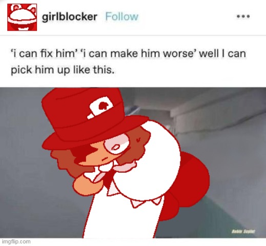 hes not that tiny | made w/ Imgflip meme maker