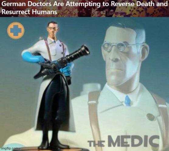 news headline meme #3 | image tagged in the medic tf2 | made w/ Imgflip meme maker