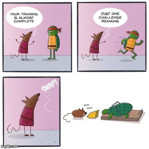 Hungry Splinter | image tagged in comics | made w/ Imgflip meme maker