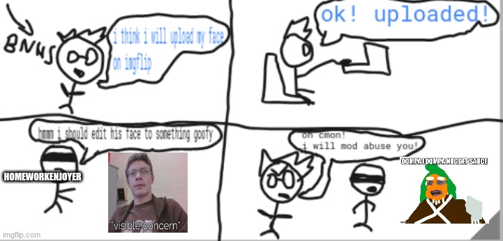 a comic about my bnhs nft's | HOMEWORKENJOYER | made w/ Imgflip meme maker