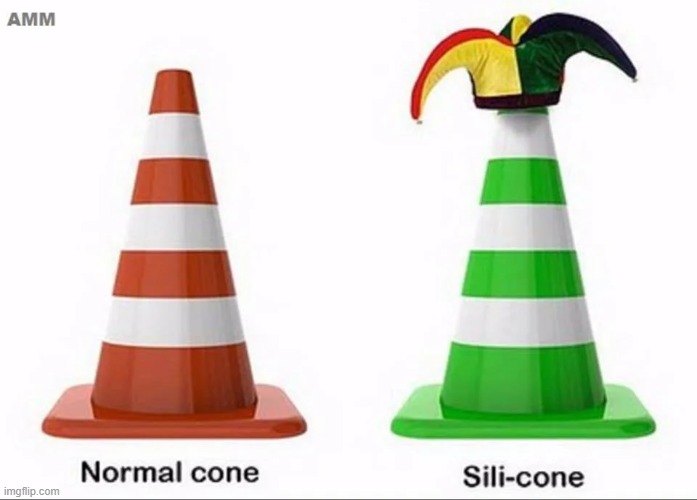 image tagged in bad pun,cone,memes,funny | made w/ Imgflip meme maker