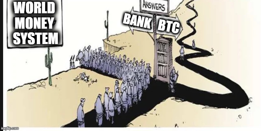 World Money System | WORLD 
MONEY 
SYSTEM; BANK; BTC | image tagged in human path ways,world money system,btc,bitcoin,bank,fiat | made w/ Imgflip meme maker