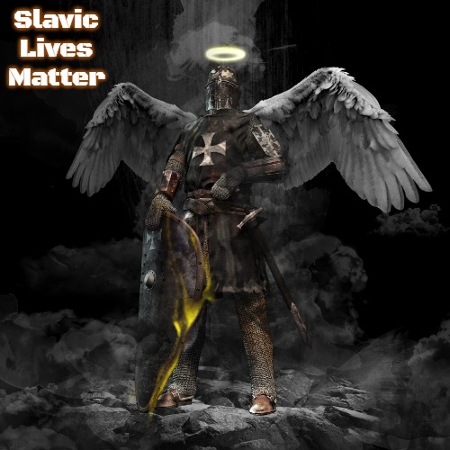Slavic Lives Matter Angel | Slavic Lives Matter | image tagged in slavic lives matter angel,slavic,russo-ukrainian war | made w/ Imgflip meme maker