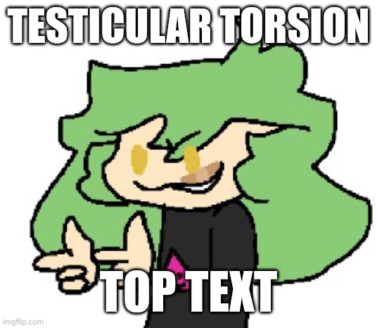 TESTICULAR TORSION; TOP TEXT | made w/ Imgflip meme maker