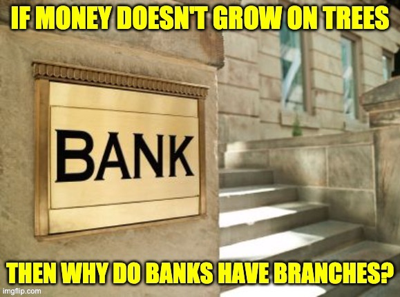 Bank | image tagged in bad pun | made w/ Imgflip meme maker