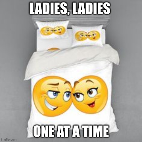 LADIES, LADIES; ONE AT A TIME | made w/ Imgflip meme maker