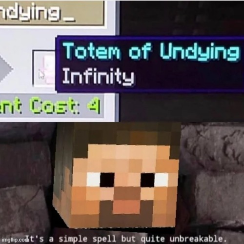 ☠️ imagine if they add it | image tagged in memes,funny,minecraft | made w/ Imgflip meme maker