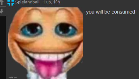 you will be consumed Blank Meme Template