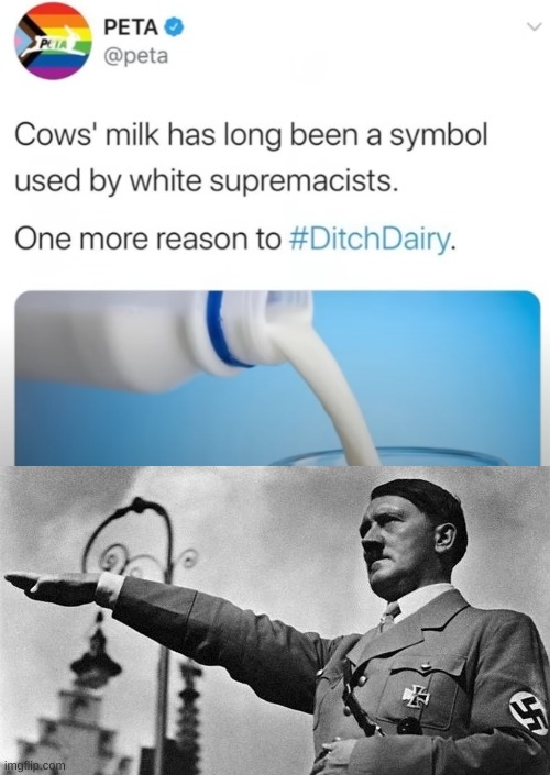 Better Nazi than no dairy | image tagged in this is a joke,i shouldn't have to say this | made w/ Imgflip meme maker