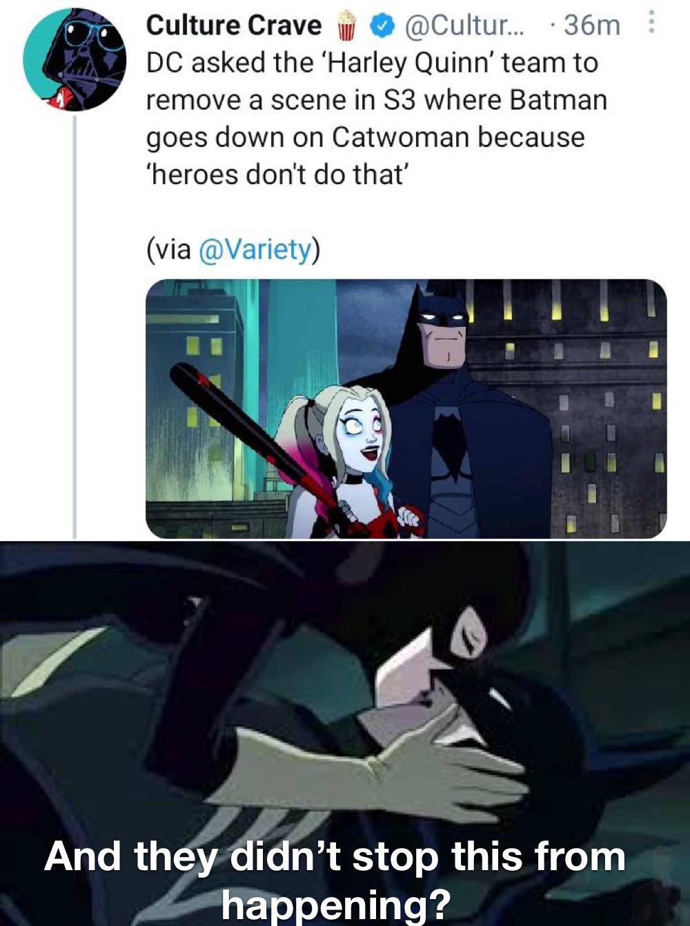 High Quality The Batman Killing Joke controversy Blank Meme Template