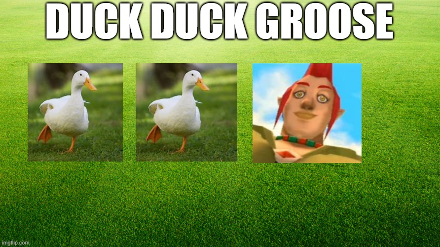 imagine touching his hair at the point though | DUCK DUCK GROOSE | image tagged in memes | made w/ Imgflip meme maker