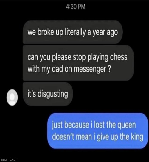 Checkmate!!! Or something. I don't play chess. | image tagged in chess | made w/ Imgflip meme maker