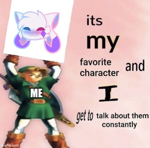 XD | ME | image tagged in it is my favorite character and i get get talk them constantly,kittydog | made w/ Imgflip meme maker