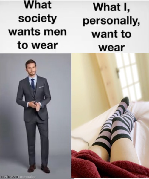 not gonna bother to google thigh highs frfr | made w/ Imgflip meme maker