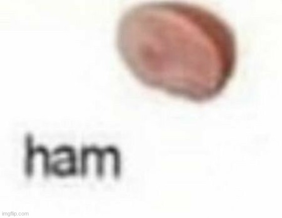 ham | image tagged in ham | made w/ Imgflip meme maker