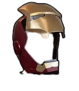 High Quality Open Iron man mask Blank Meme Template