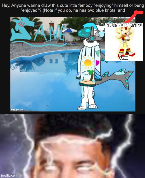 btw, a "Knot" is another way of saying Furry Dick | image tagged in low teir god kys cropped | made w/ Imgflip meme maker